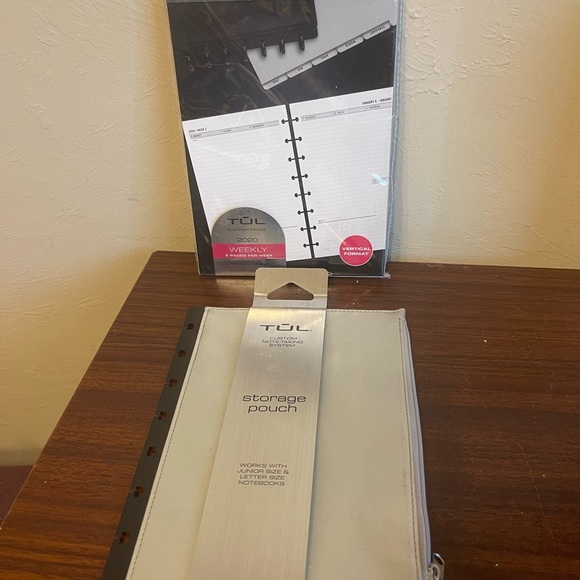 tul Office Tul Storage Pouch And Planner Pages Poshmark